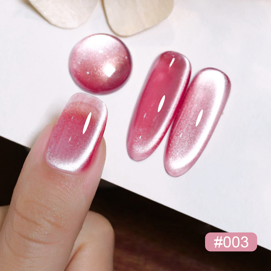 طلاء أظافر جل بتأثير عين القطة - مراجعة Nail Art Valentines Day وسعره